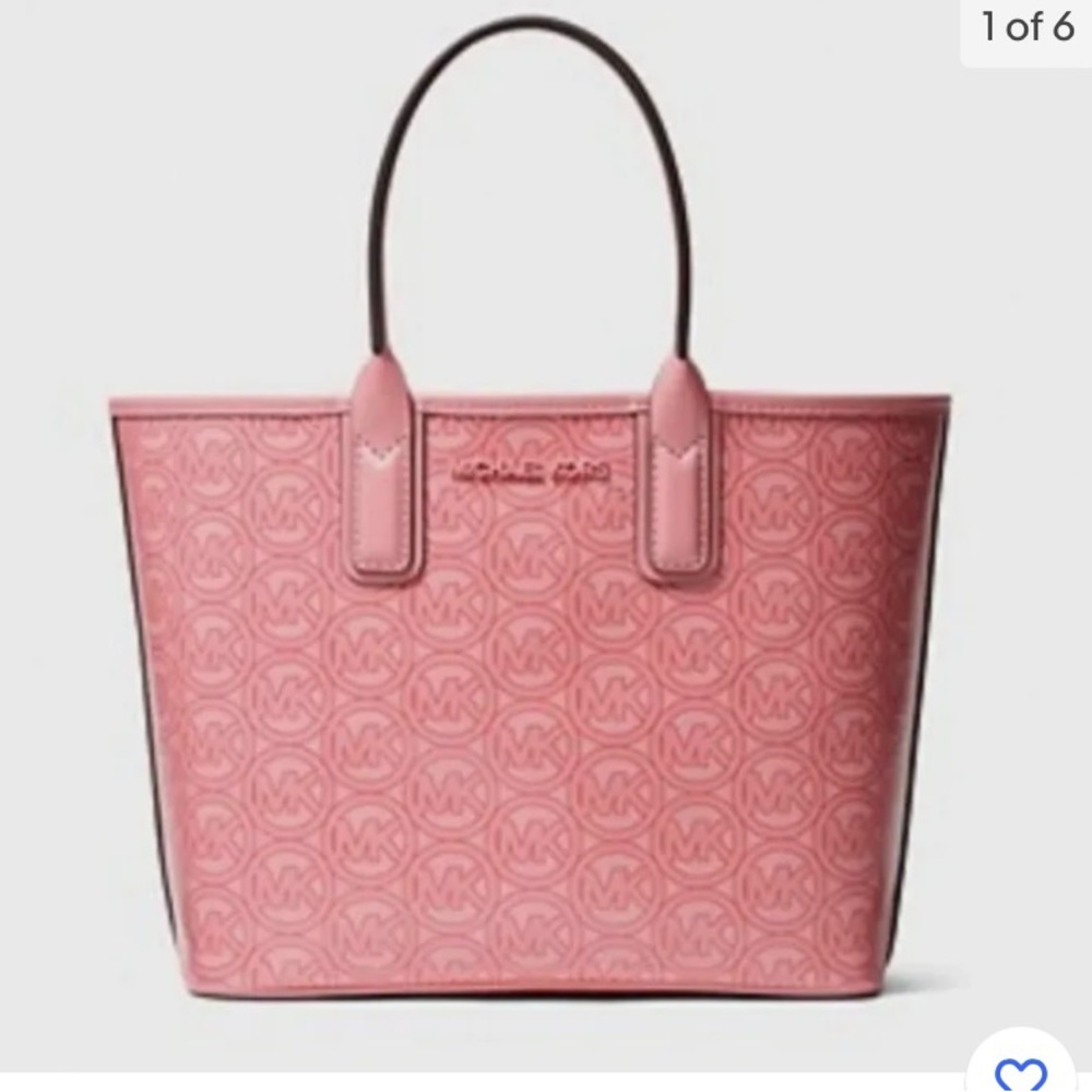 MICHAEL KORS
JODIE (VEGAN MATERIALS)
Small Logo Jacquard Tote Bag NWT